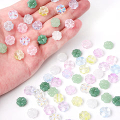 Leaf Flower Beads Scattered Beads Handmade Making Couple Bracelets Necklaces Earrings alternate view
