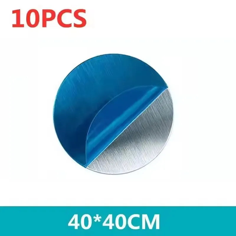 Magnetic Metal Plate Disk Car Phone Holder Stickers 10 Pcs lifestyle view