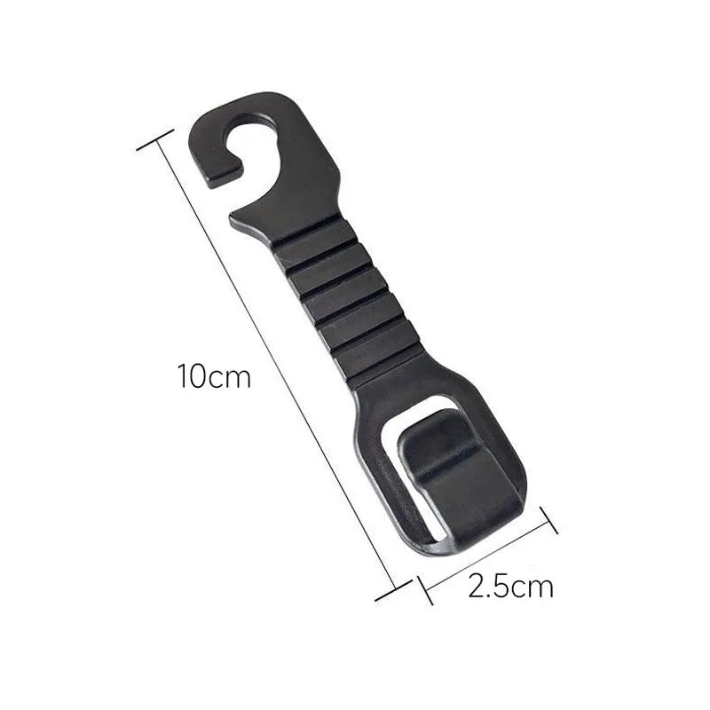 Universal Car Seat Back Hook Headrest Hanger for Bag Pouch Clothes Hanging Hooks Head lifestyle view