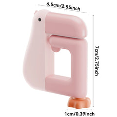 Portable Office Thinking Duck Hook Hanging detail view