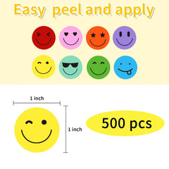100-500pcs Teachers Reward Stickers for kids School Cute Toy Game Tag Thank You Stick alternate view