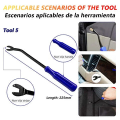 Car Door Clip Removal Tool Kit | Auto Trim Pry Set close-up view