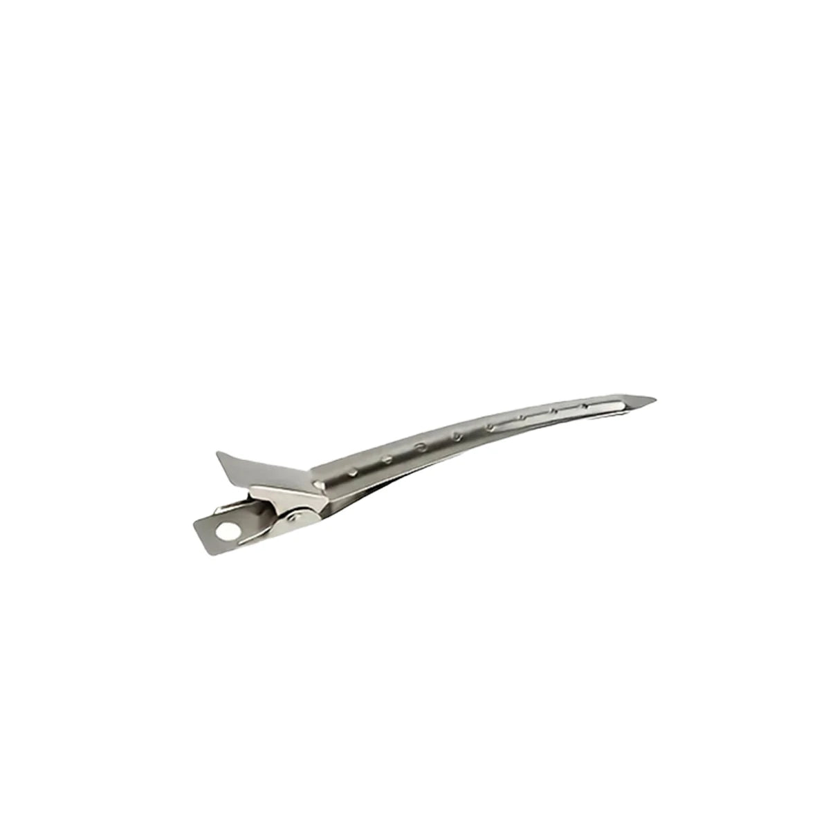 Hair Salon Hair Clips Metal Duckbill Crocodile Curling Hair Styling Clips Barber Sh additional angle
