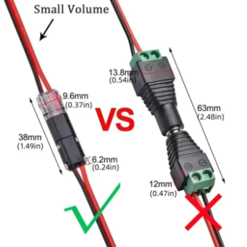 Waterproof Plug Wire Connector 2 Pin Way Cable Plug Car Electric Wire Snap Connectors St detail view