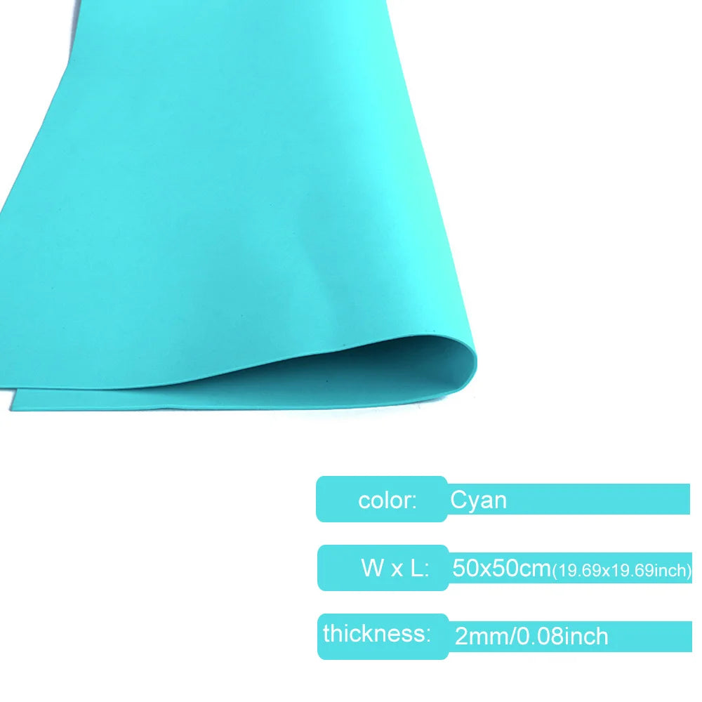 Colorful EVA Foam Sheets 2mm | 50x50cm Craft Foam Paper for DIY Projects additional angle