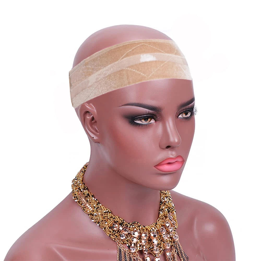Non-slip Soft Velvet Women Wig Grips Headband Women Silicone Headband Velvet To Hold W close-up view