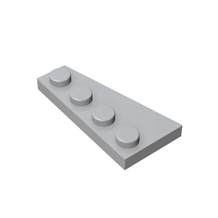 Gobricks GDS-549 Wedge Plate 4 x 2 Right | Building Block for Compatible DIY Sets alternate view