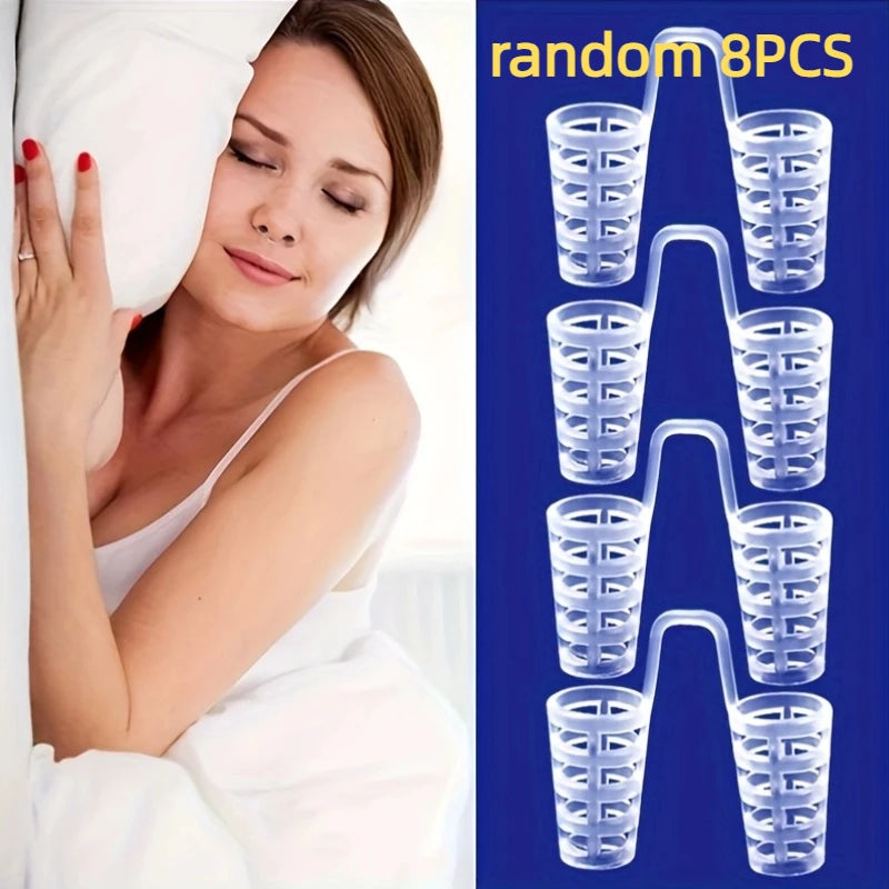 Soft Silicone Nasal Strips | Portable Snoring Relief Aid alternate view