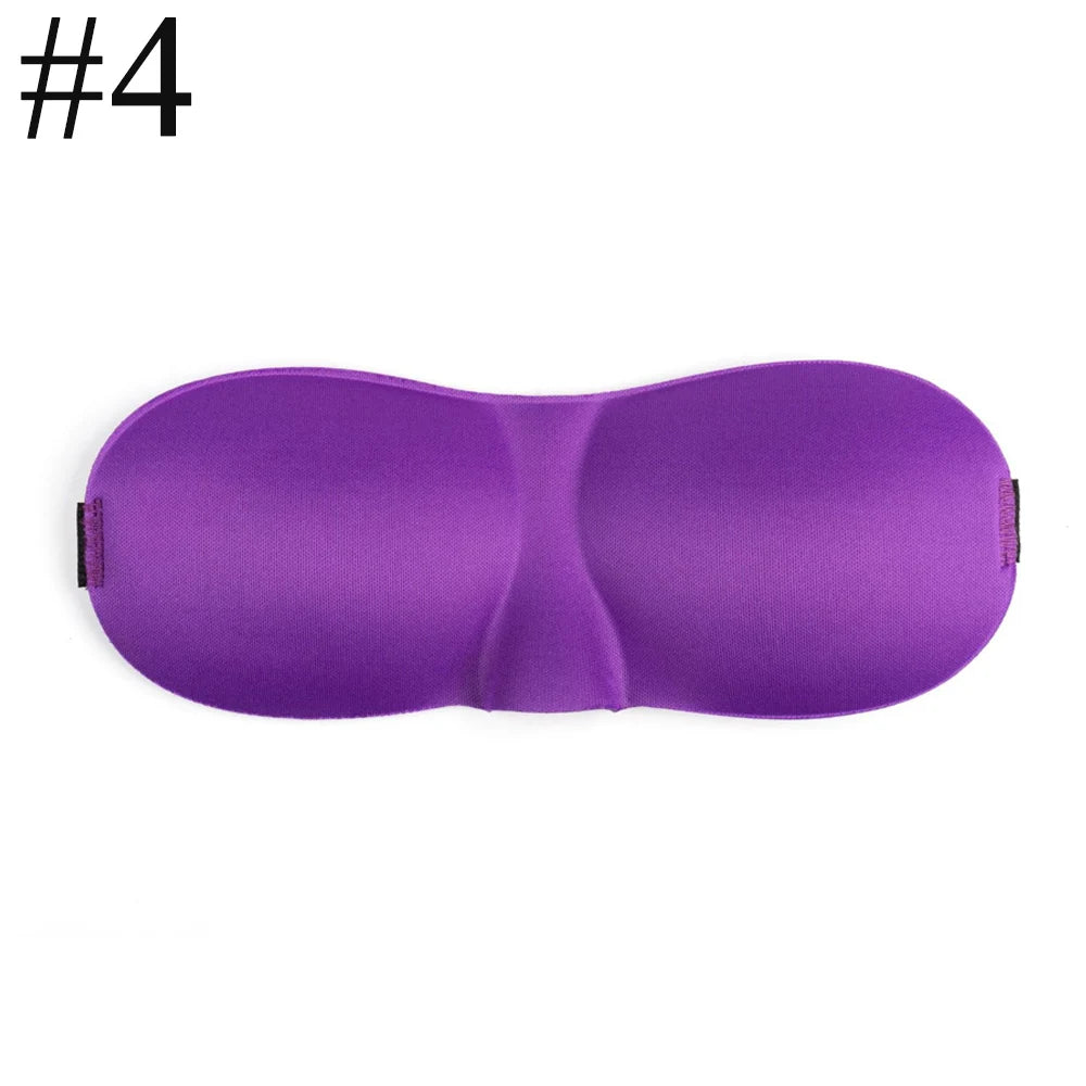 3D Contoured Sleep Eye Mask | Light Blocking Blindfold for Deep Sleep additional angle