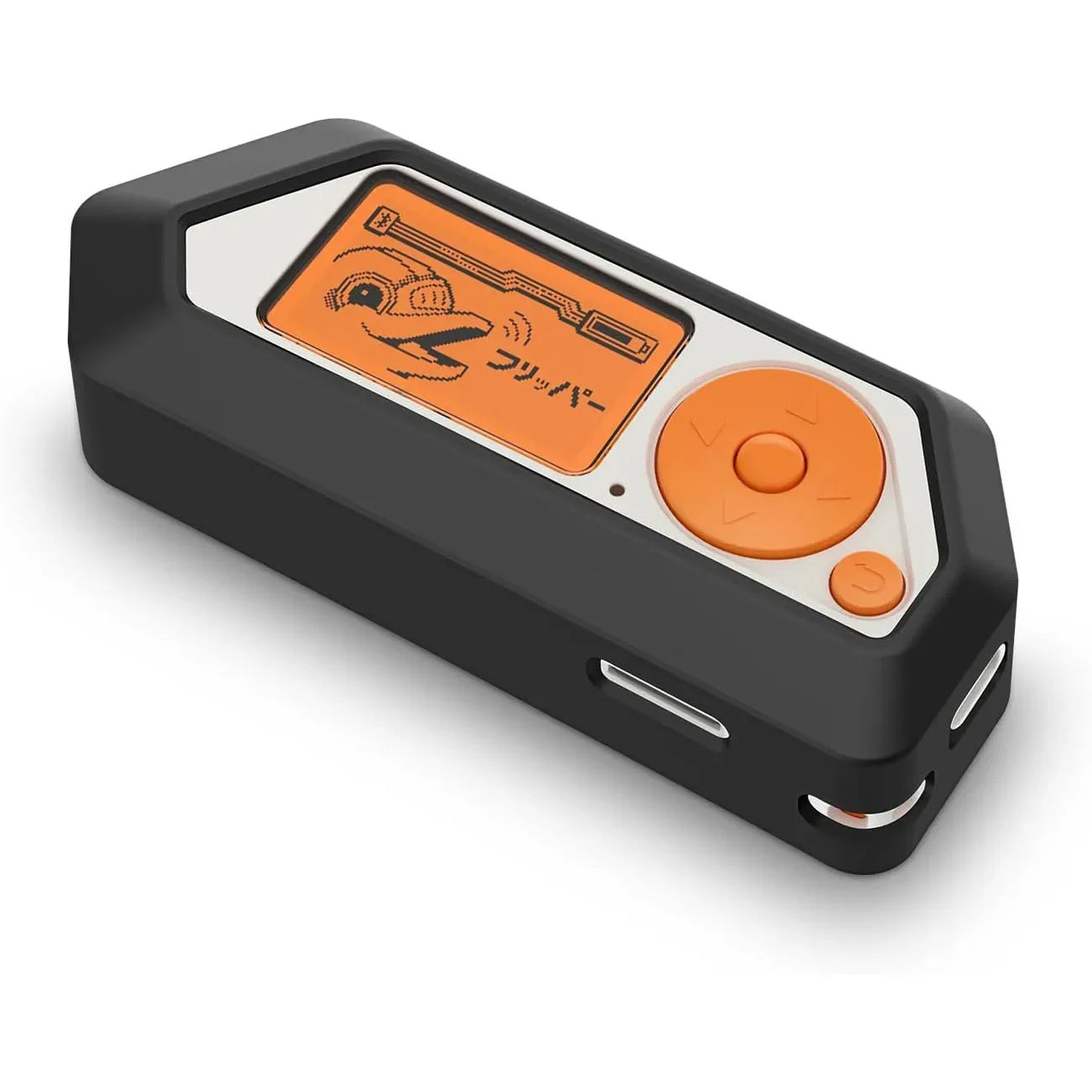 Silicone For Flipper Zero Protective Case Multifunctional Tool White/Orange Game Co additional angle