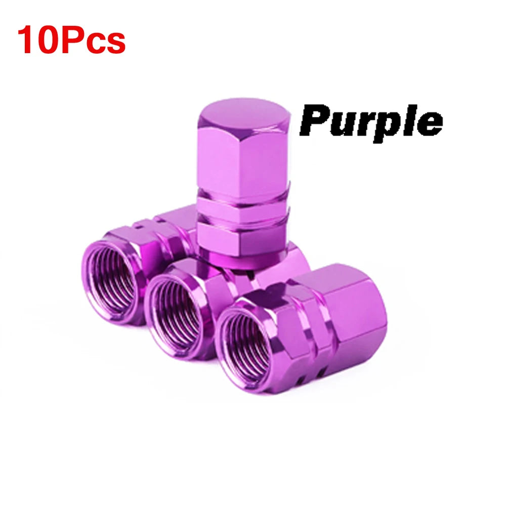 Aluminum Alloy Tire Valve Caps Schrader Valve