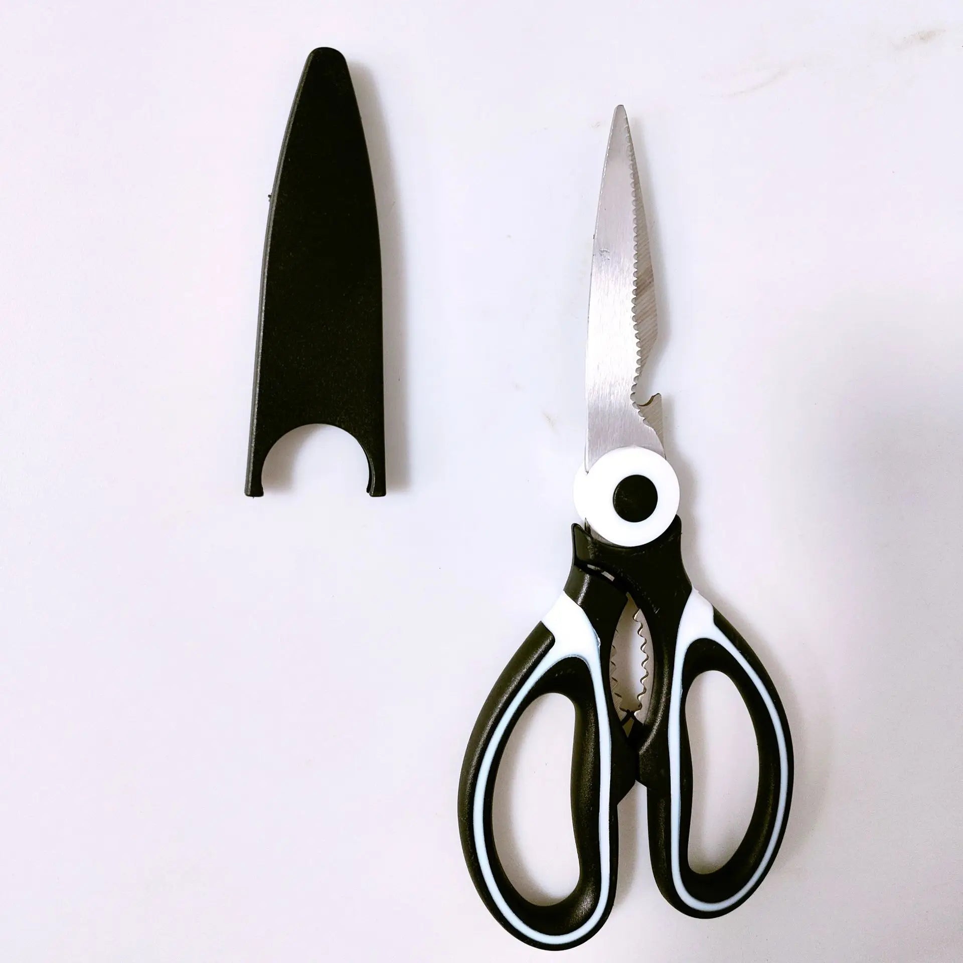 Stainless Steel Kitchen Scissors | Heavy Duty Multipurpose Shears detail view