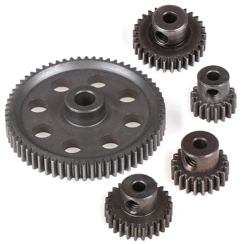 HSP Steel Metal Spur Differential Main Gear 17T/21T/26T/29T/64T Pinion Gear alternate view