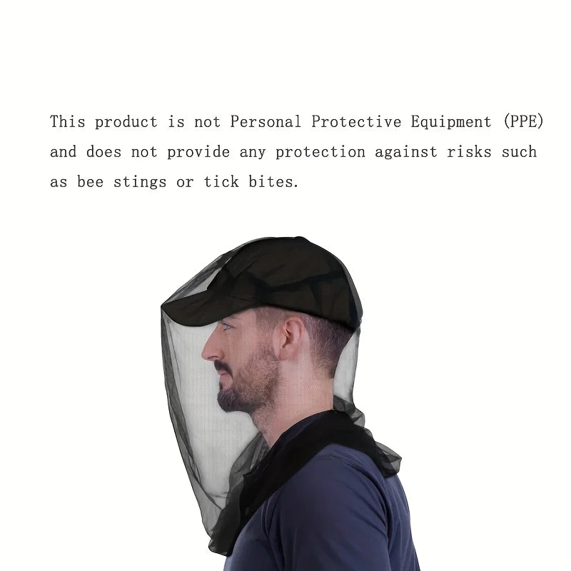 Mosquito Net with Face Mask | Insect Protection for Fishing and Hunting lifestyle view