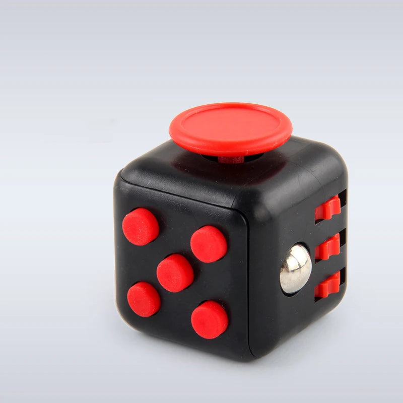 Fidget Dice Stress Relief Toy | Anxiety Relief Fingertip Decompression Cube detail view