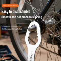 Adjustable Self-Tightening Double Head Wrench | Multi-Functional Tool for Cars, Bicyc alternate view