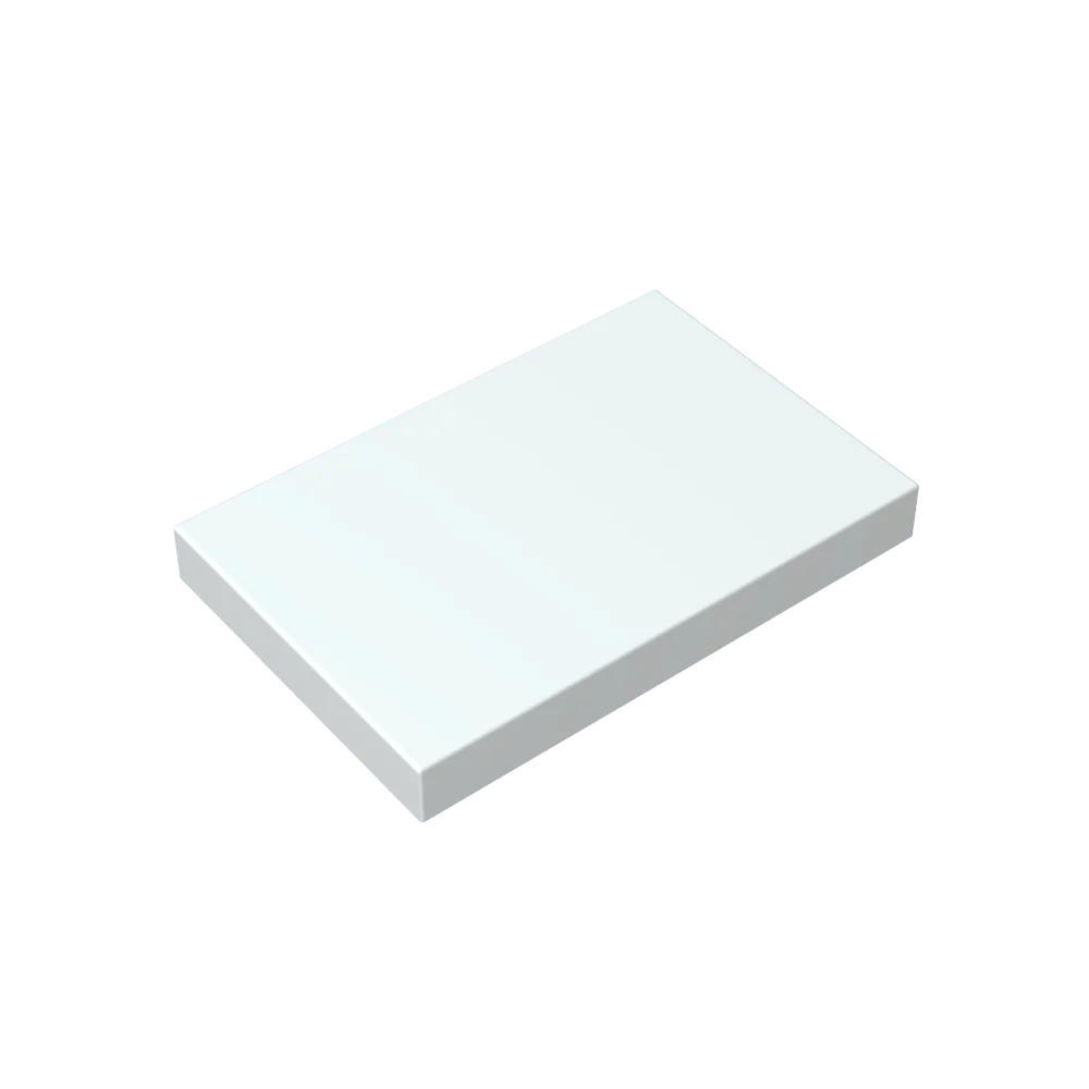 Gobricks GDS-1039 Tile 2 x 3 | Compatible Building Brick for Creative DIY Projects close-up view