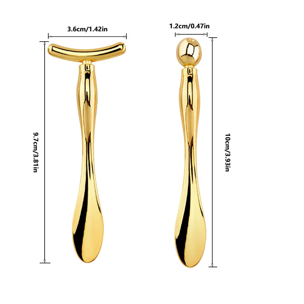 2in1 Mini Eye Massage Stick | Dual-Ended Facial Spoon and Massage Tool alternate view