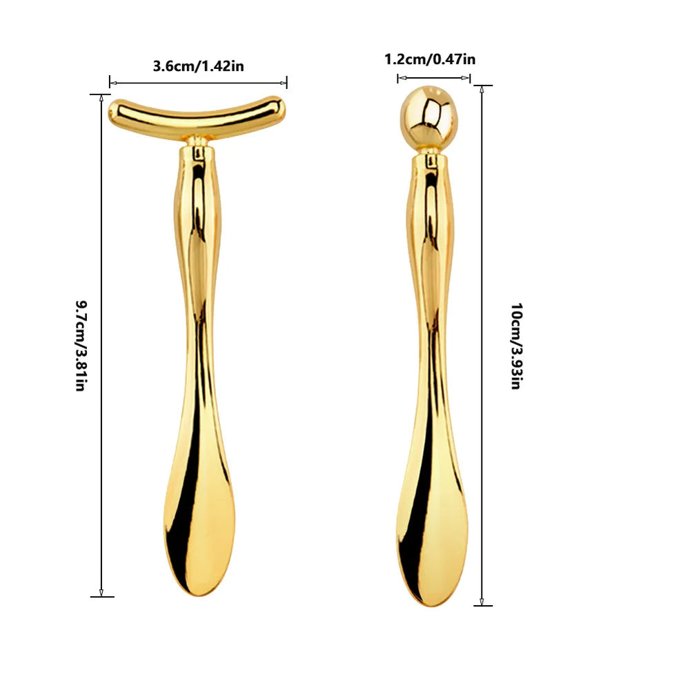 2in1 Mini Eye Massage Stick | Dual-Ended Facial Spoon and Massage Tool alternate view