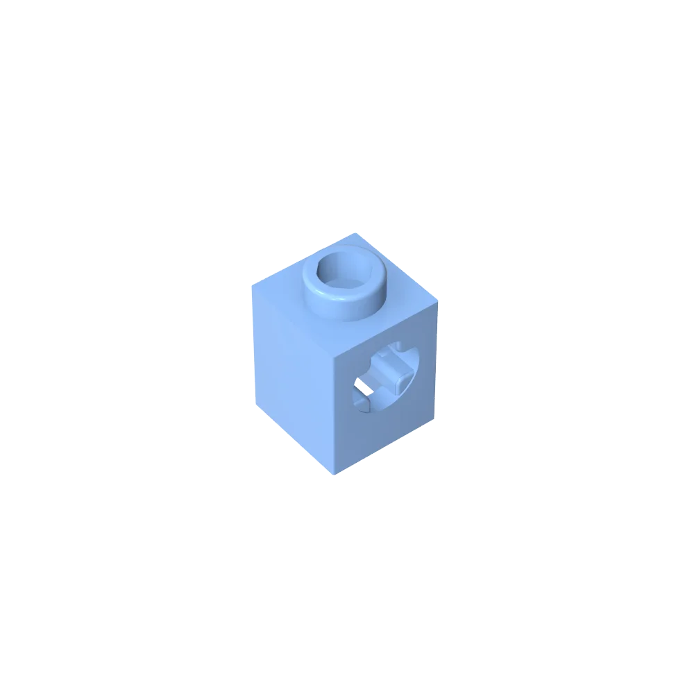 Gobricks GDS-2196 Technical Brick 1 x 1 with Axle Hole | Building Block for Lego lifestyle view