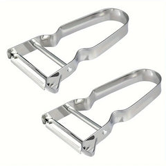 Stainless Steel Peeler | 2-in-1 Kitchen Fruit and Vegetable Slicer