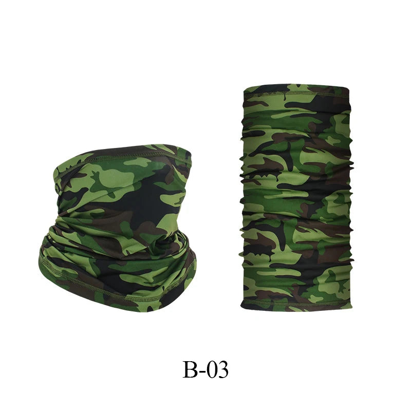 Outdoor UV Protection bandana Scarf Neck Warmer Multifunctional Fishing Hiking Cycl additional angle