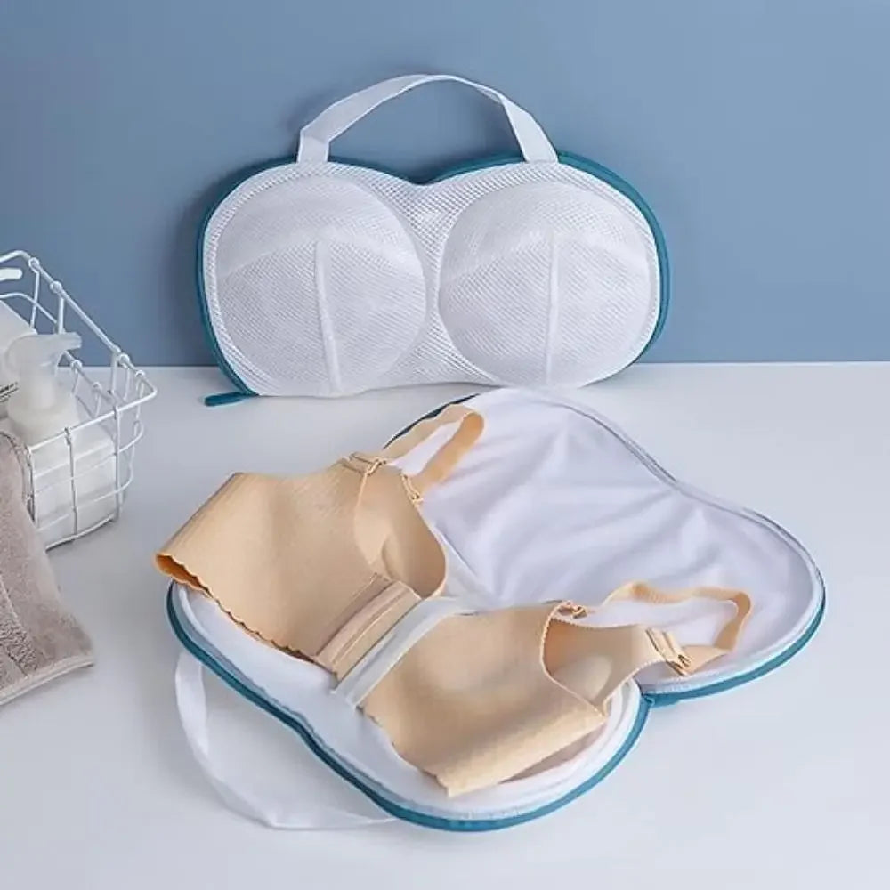 Bra Laundry Bag | Mesh Underwear Wash Pouch for Machine Protection close-up view