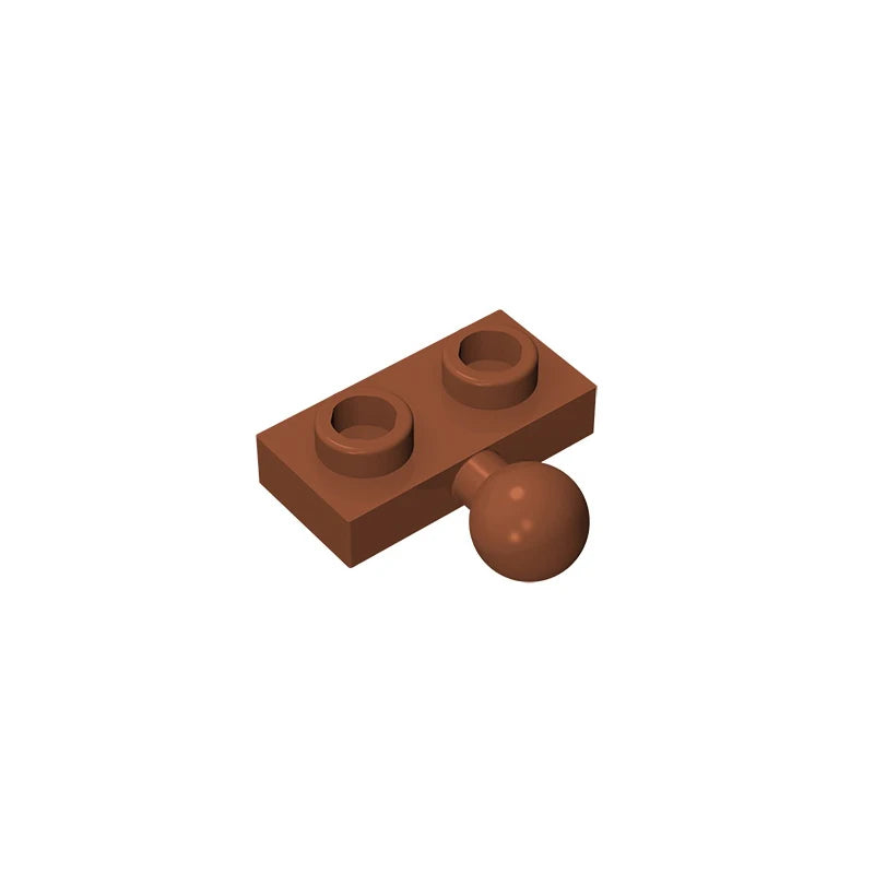 Plate, Modified 1 x 2 with Tow Ball on Side | Gobricks Building Block alternate view