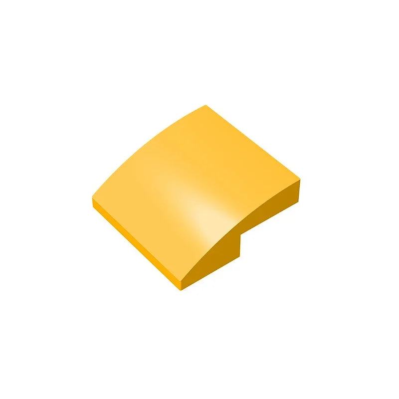 Gobricks GDS-1270 Slope, Curved 2 x 2 Inverted | Compatible with Lego 32803 Building alternate view