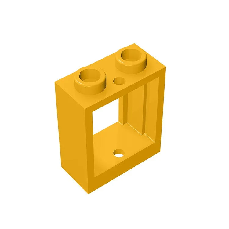 Gobricks GDS-783 Frame 1x2x2 Window | Compatible Building Block for DIY Projects additional angle