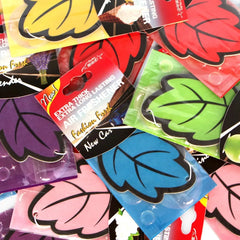 3-60pcs Car Air Freshener Natural Scented Tea Paper Auto Hanging Vanilla Perfume Frag alternate view