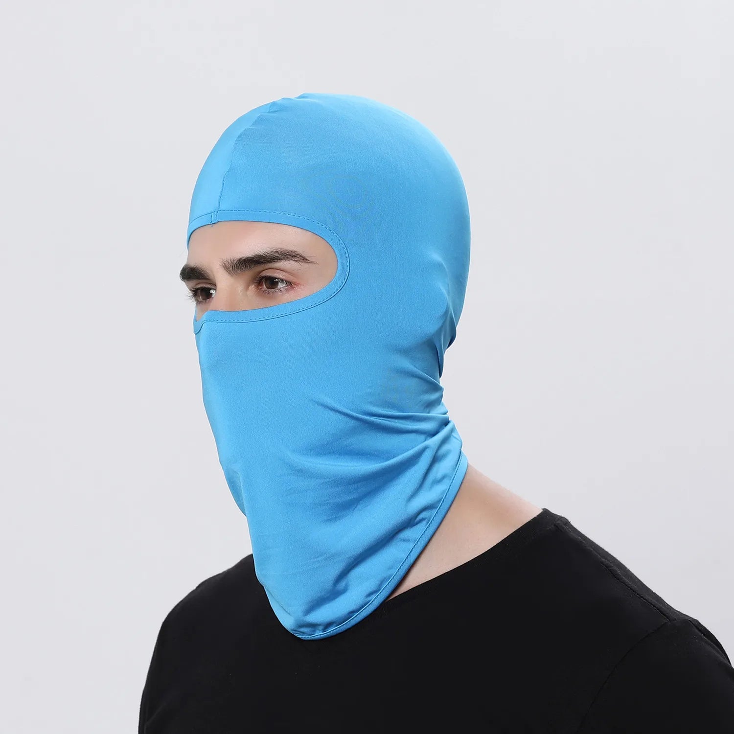 Cool Full Face Cycling Cap Balaclava | UV Protection and Quick-Dry for Men detail view