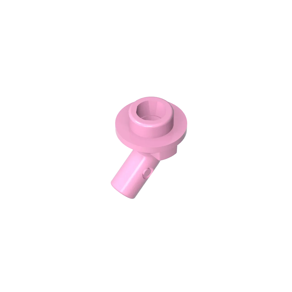 Gobricks GDS-2192 Bar, Angled with Stud on End | Compatible with Lego 65578 Technical lifestyle view