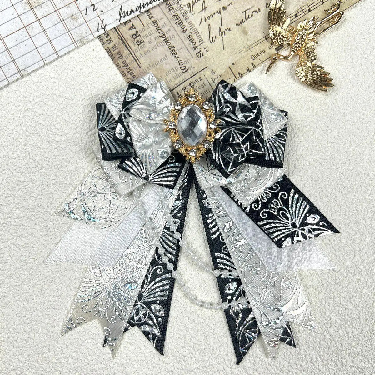 Lightstick Kpop Concert Lolita Gate Backpack Ribbons, Light Stick Long Streamers Knot alternate view