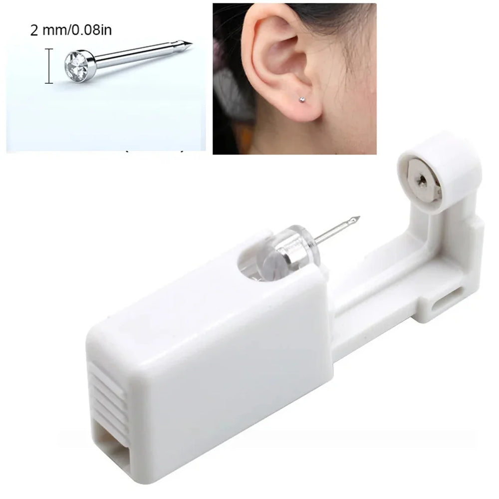 EVISPOL1Pc Disposable Sterile Ear Piercing Kit Cartilage Tragus Helix Piercing Gun No close-up view
