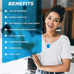Jawline Exerciser Facial Toner | Food-Grade Silicone Jaw Muscle Training Ball detail view