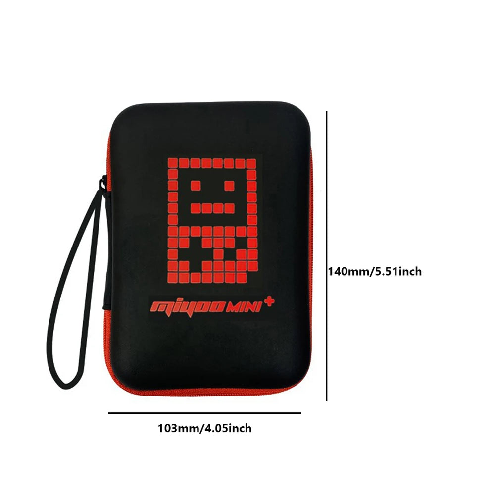 Portable Retro Handheld Game Console Carrying Case | EVA Hard Shell Travel Bag lifestyle view