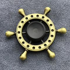 Bronze Metal Alloy Fidget Spinner | R188 Mute Bearing Hand Spinner for Stress Relief detail view