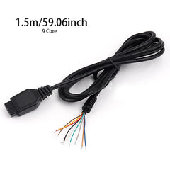 for Sega Genesis 2 MD 2 Control Cable for Mega Drive 2 Gamepad Controller Extend Cord 9Pin Game Cons