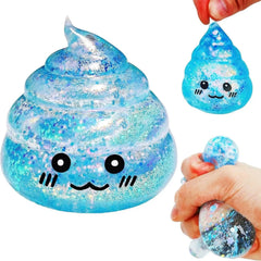 Novelty Squishy Poo Stress Ball Squishies Toys Maltose Funny Stretch Squeeze Fidget T alternate view
