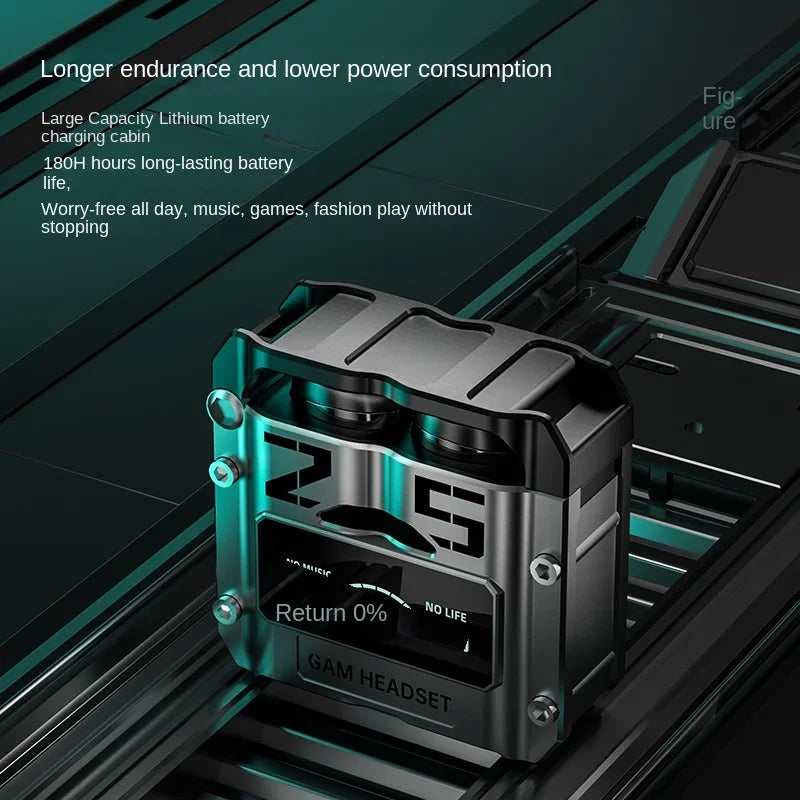 2026 New M25 TWS Wireless Earbuds | Bluetooth 5.3 Sports Headphones with LED Displa additional angle