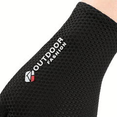 Summer Cycling Gloves Breathable Mesh Non-Slip Grip Touchscreen MTB Gloves Outdoor Quick detail view
