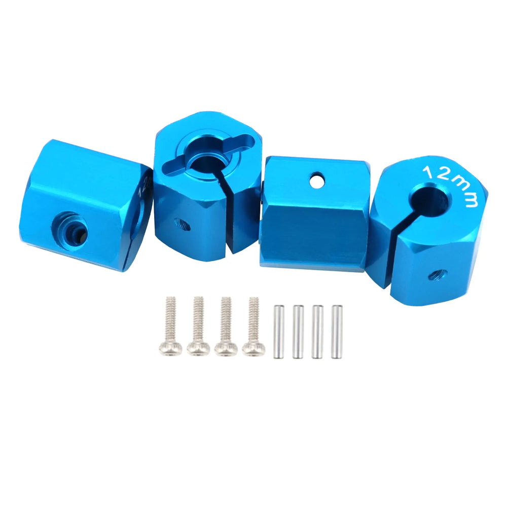 Aluminum 5/6/7/8/9/10/11/12mm Adapter Hex 12mm Drive Hub with Pin Screws for RC Auto lifestyle view