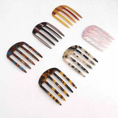 1/2/3 PCS Acetic Acid Hair Forks Five Teeth Hair Sticks U-Shape Hair Comb Bun Hairpin Wo detail view