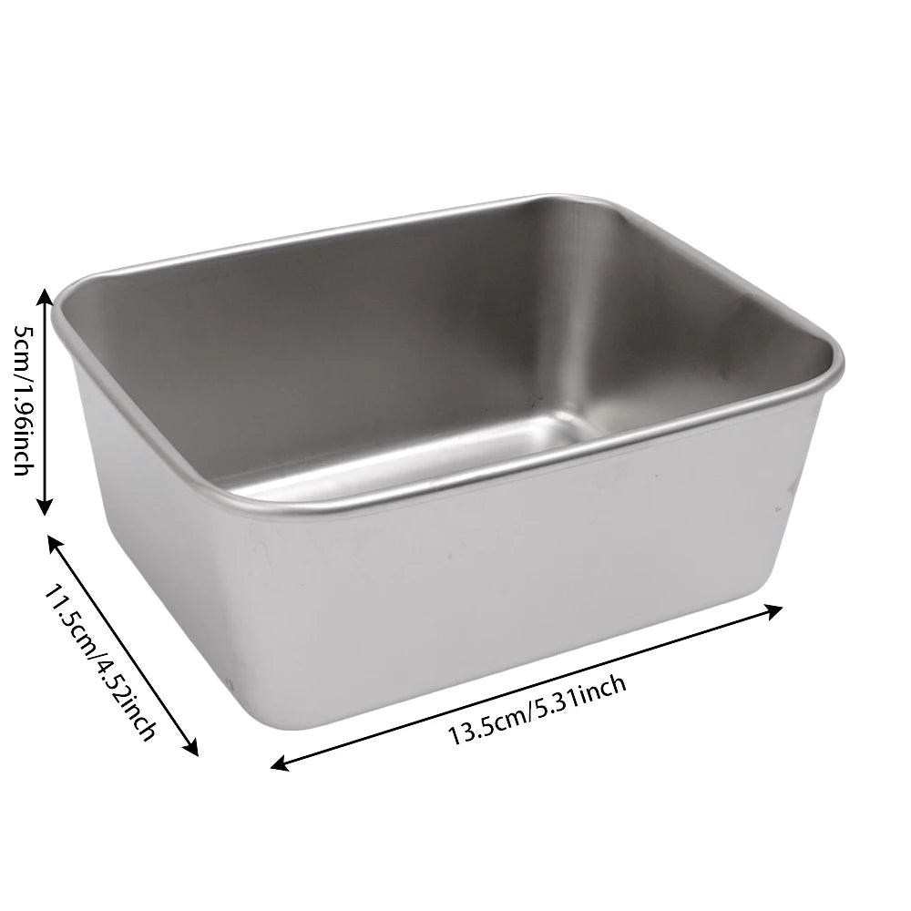 304 Stainless Steel Airtight Food Storage Container | Lunch Bento Box with Lid alternate view