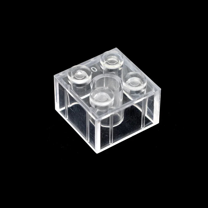 60pcs DIY Building Blocks Thick Figures Bricks 2x2 Dots | Educational Creative Toy additional angle