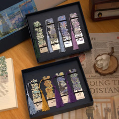 Separator Books Metal Bookmark Bulk Hollow Metal Book Accessories Student Reading Mark close-up view