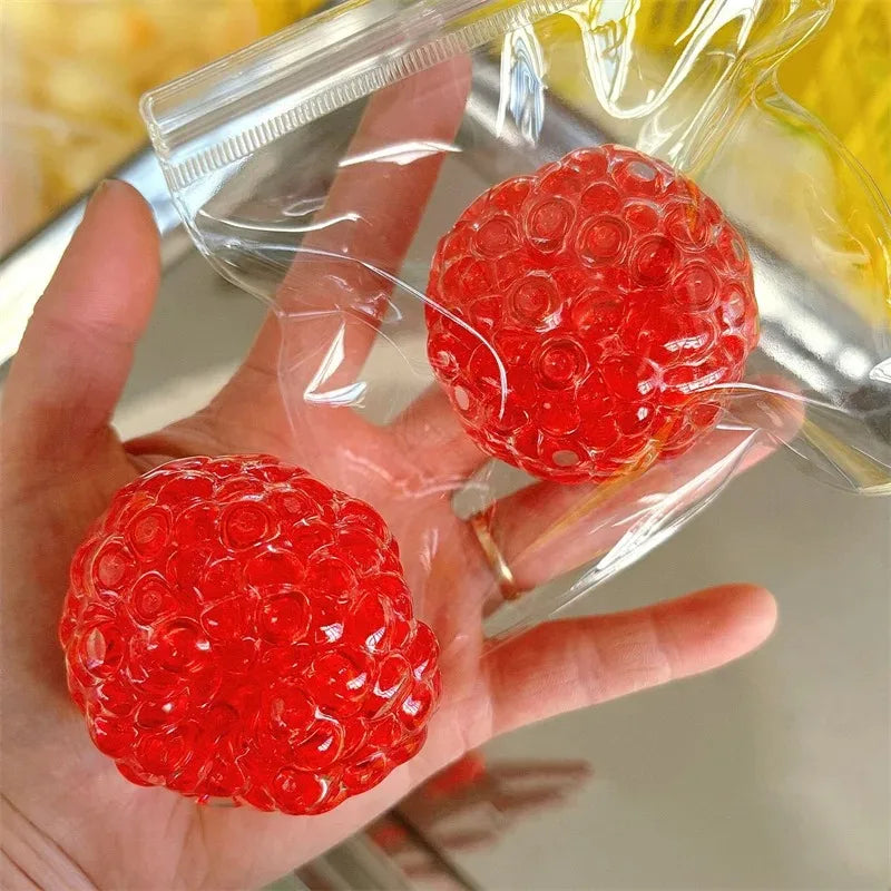 Squishy Balls Ice Beads Stress Relief Toy | Super Soft Sensory Fidget Toy for Kids Ad lifestyle view