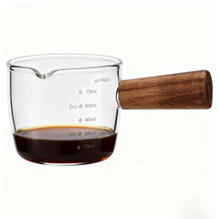 3 Oz Espresso Measuring Cup Shot Glasses Measuring Triple Pitcher Single Spout Glass Creamer Measure
