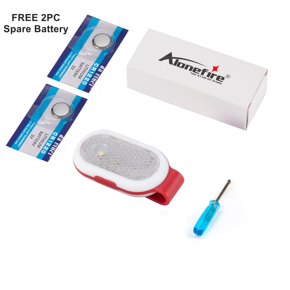PL300 LED Clip on Running Light | Safety Warning Lamp for Night Running lifestyle view